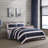 Nautica Wesley Blue Cotton Reversible Quilt Set-102291703