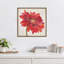 «Red Gerber Daisy», reproduction encadrée sur toile par Patricia Pinto-555293732