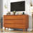 7 Drawer 55.12” Solid Wood Dresser With 2 Sockets and 2 USB Ports-1371888471