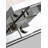 Antonietta Steel Flush Mounted Sconce-44138738-44138741