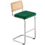 Tabouret rembourré en velours Krickelin-1200008079-1200008076-1200008077