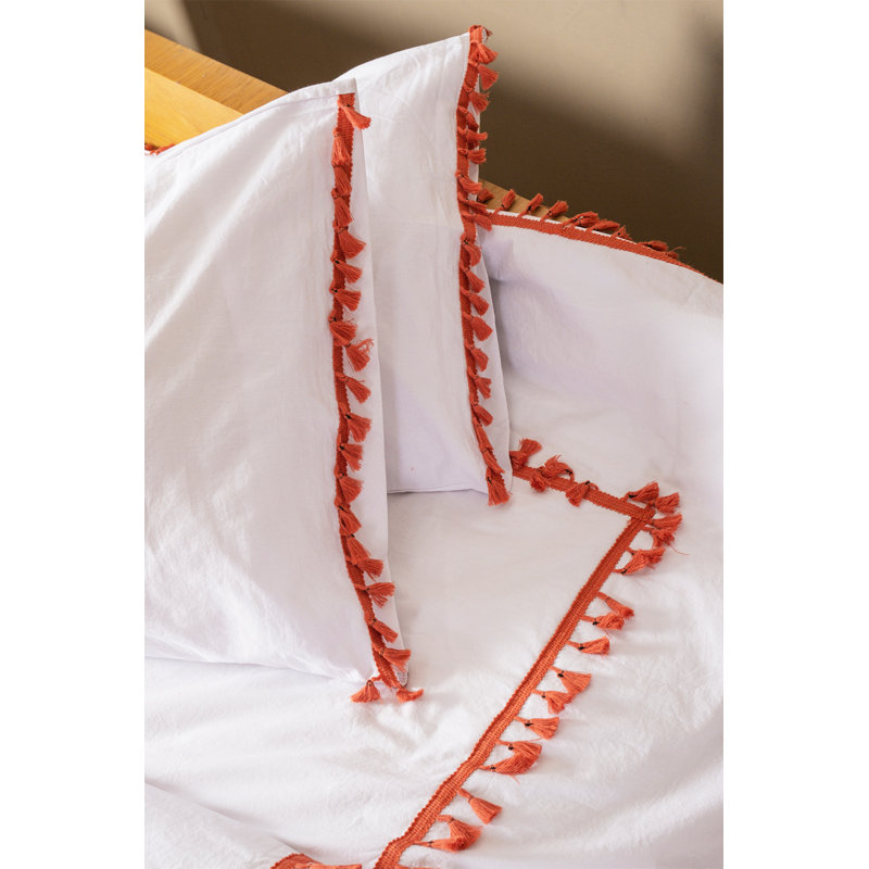 100% Linen No Pattern Duvet Cover with Pillowcases Included