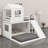 Wooden Bunk Bed-542977096