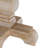 Farmhouse Round Rubberwood Dining Table, Seats 4–6-1258229433