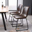 2 pièces Tabouret de bar en fer forgé-717144838