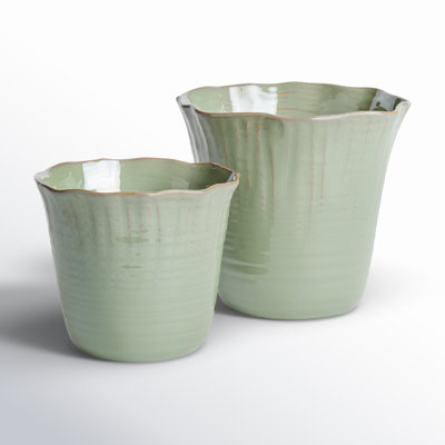 Marcel Handmade Ceramic Pot Planter - Set of 2