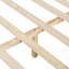 Base de lit en bois avec tête de lit Mid-Century-462501671-462501670