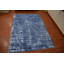 Tapis décoratif bleu marine tissé à plat à la main Hans-1331645841-1261438717