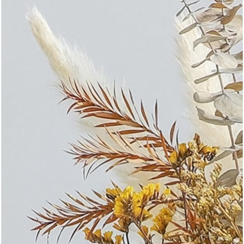 Décoration de vase et fleur simulée