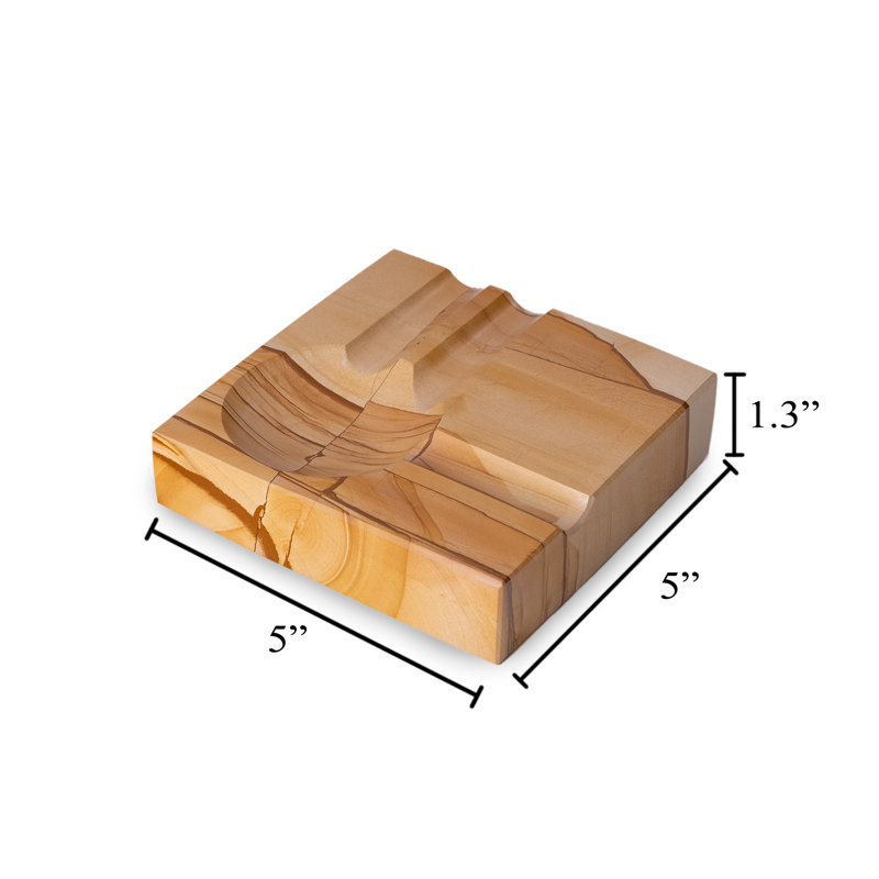 Ashanique Marble Bar Tool, Natural