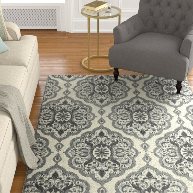 Hertel Damask Indoor Rug