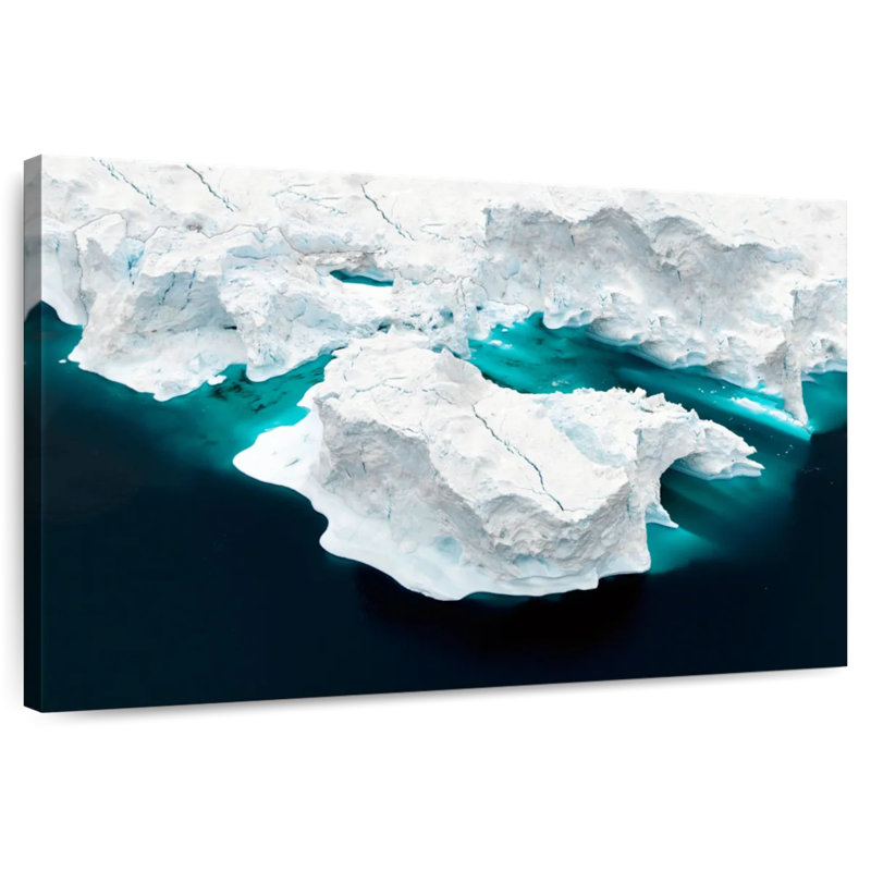 Glaciers d'Alvord Ilulissat, H 32 po x l 48 po