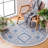 Micro-Loop Hand Tufted Wool Southwestern Rug-25950280