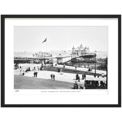 Great Yarmouth, Britannia Pier 1904 1 Piece Single Picture Frame Wall Art
