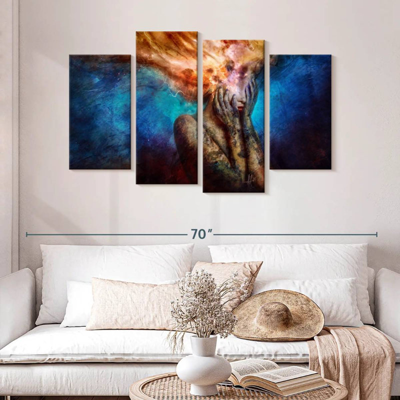 Khyir Thundering Neurosis, 32" H x 52" W
