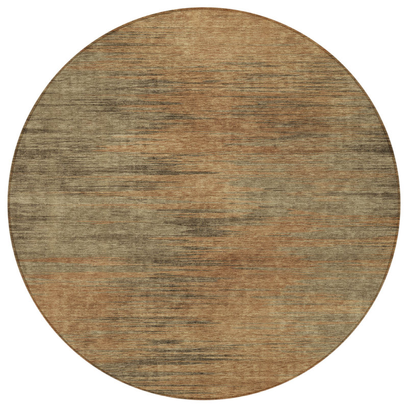 Tapis d'intérieur rond 8 po