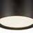Napoleon 12-in Black dimmable LED Semi-Flush Mount-124959380