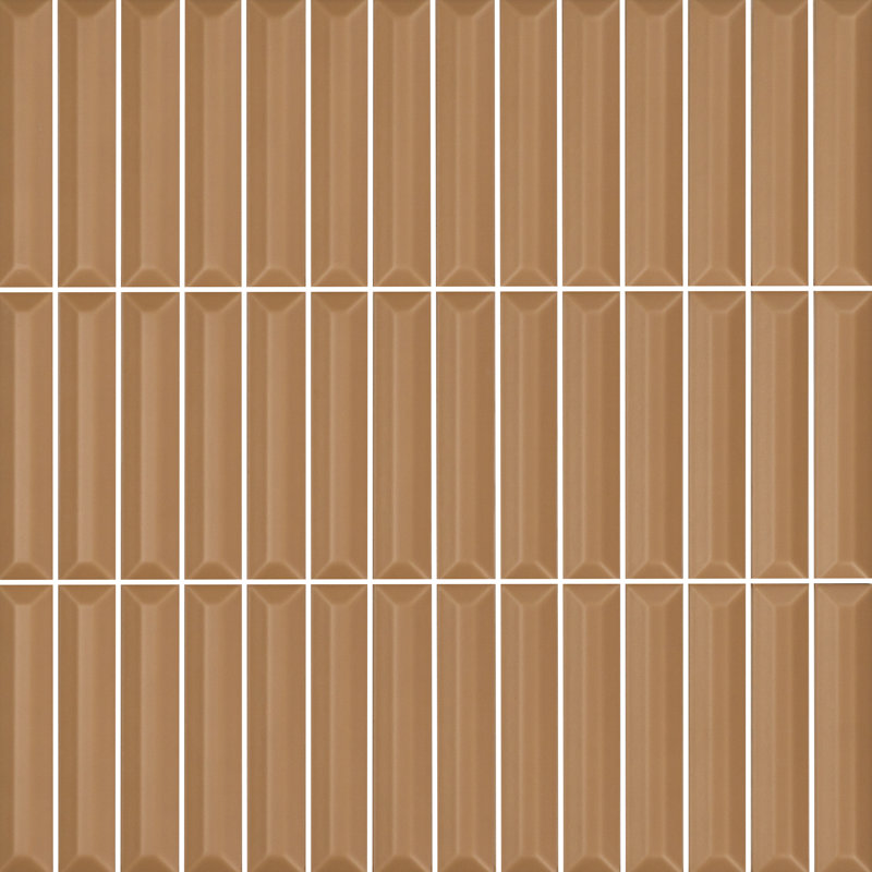 Carreau de mur italien mat Kat Cotto 4 po x 12 po Hashi