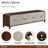 Houston Media Console with Two Cabinets - Walnut