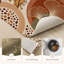 Tapis de cuisine lavables antidérapants Earthy Circles