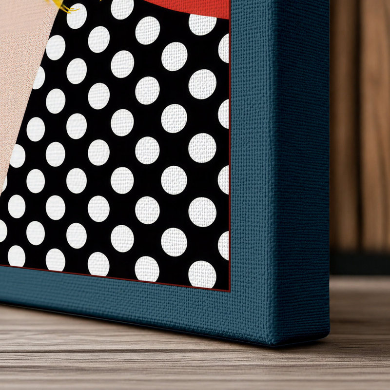 Print, 18x12 - 45.7 x 30.5 cm, Teal Border