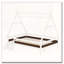Lit plateforme double avec escalier-734781376