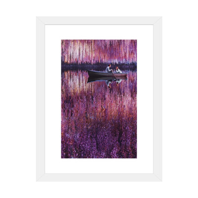 Reproduction d’art, "Wisteria Impessionism" par Hobopeeba