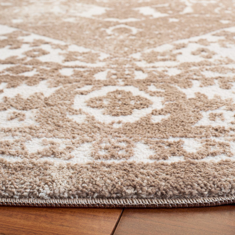 Lunara 308 Performance Oriental Rug, 6'-7" X 6'-7" Round
