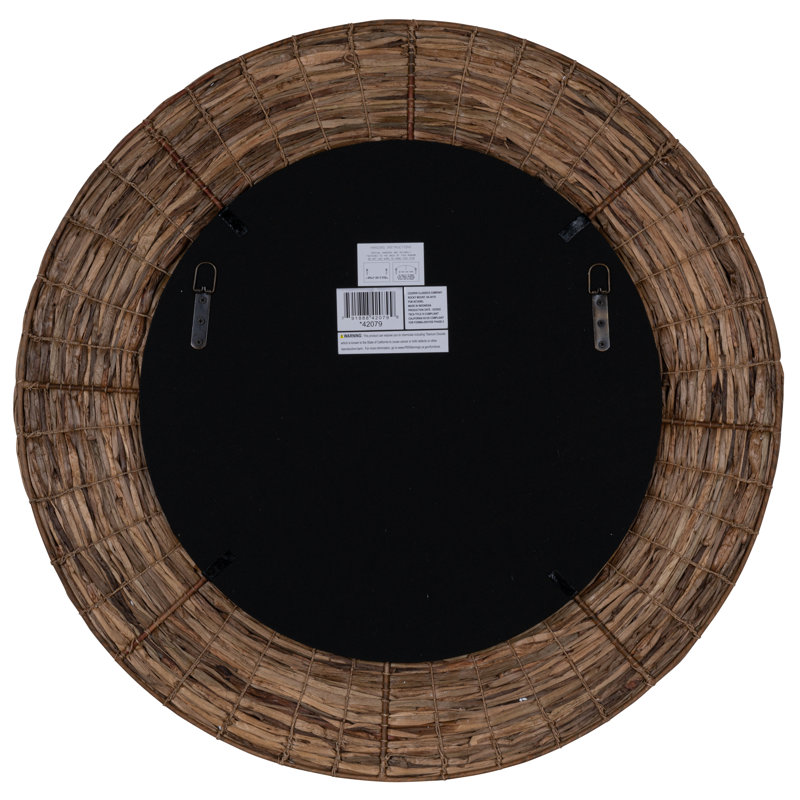 Hineefah Flat Jute Mirror