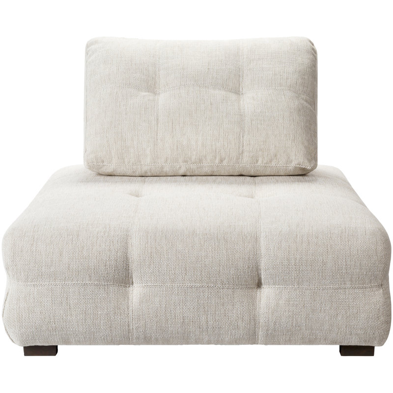 Serena Modern Modular Chair, White