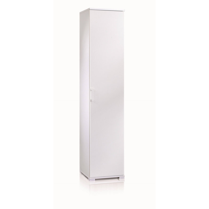Gurubaksh 2 Door Manufactured Wood Wardrobe, White