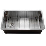 Pro Series 32'' L Stainless Steel Single Basin Kitchen Sink