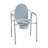 Folding Steel Commode