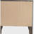 Grey Oak Nightstand with 2 Drawers-1558055477