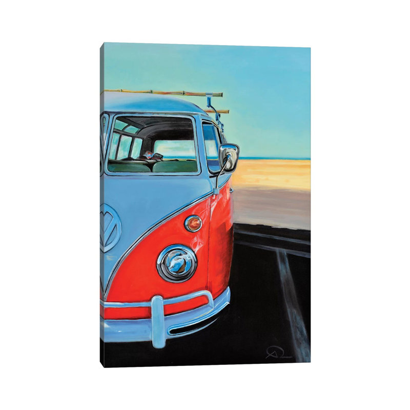 Reach The Beach by Antoine Renault - Wrapped Canvas Print, 101.6 cm H x 66.04 cm W x 3.175 cm D