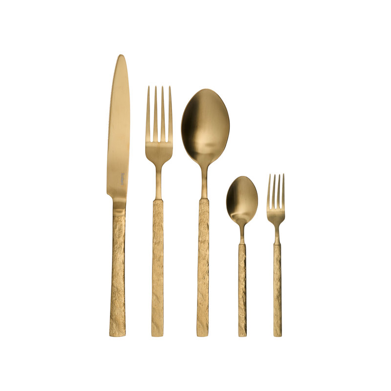 30 Piece Cutlery Set BIGOLI Gold, Gold