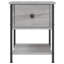 Lympsham 34cm W Iron Bedside Table-561615472