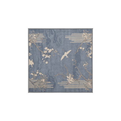Machine Washable Grey Area Rug