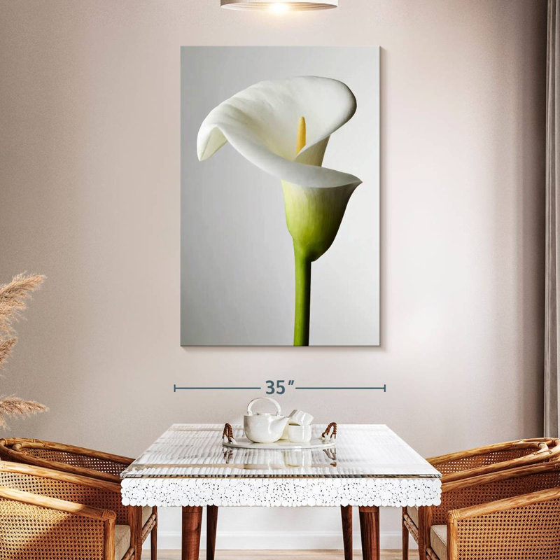Harnek Fresh Calla Lily, 51" H x 34" W