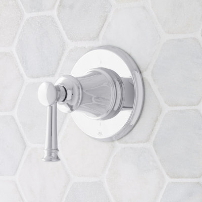 Inverseur de douche mural avec valve Beasley