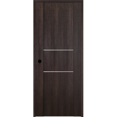 Porte battante simple en bois manufacturé Avon 01 2H DIY-FRIENDLY