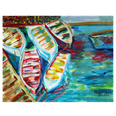 Liam Polyester No Pattern Rectangle Placemat