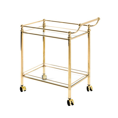 Lostwithiel Metal Bar Cart