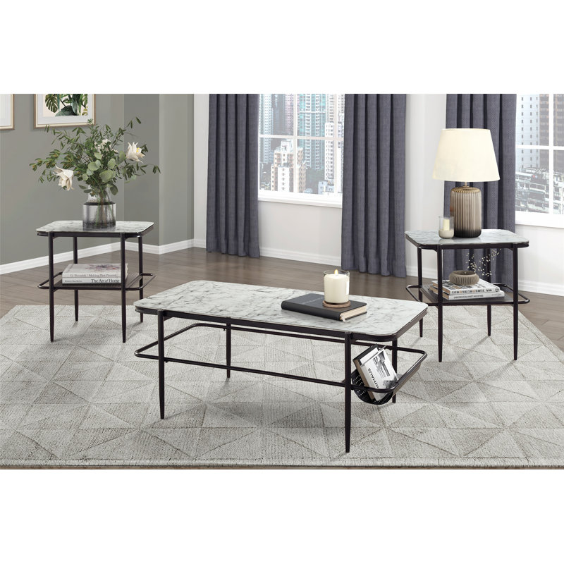 Ensemble de tables d'appoint chic pour un décor et une fonctionnalité élégants