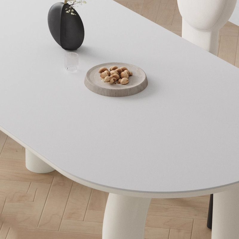 Table de salle à manger French French, H 29,5 po x L 63 po x l 31,5 po
