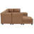 Barnwell Faux Leather U-Shaped Sectional-372726206-358446840