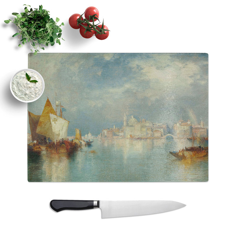 The Palace of Cortez by Thomas Moran Chopping Board, 0.4cm H x 28.5cm W x 39cm L