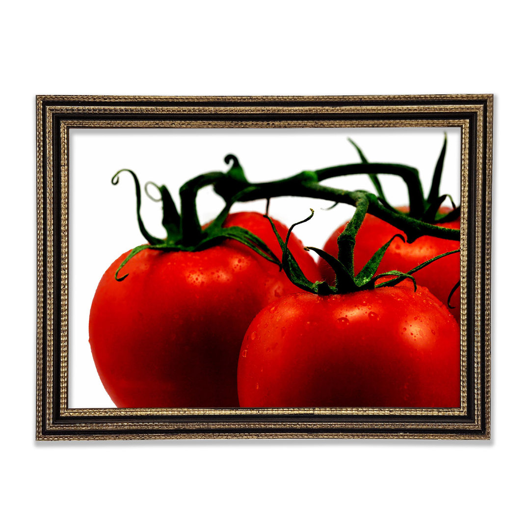 Gerahmter Kunstdruck Tomato Trio