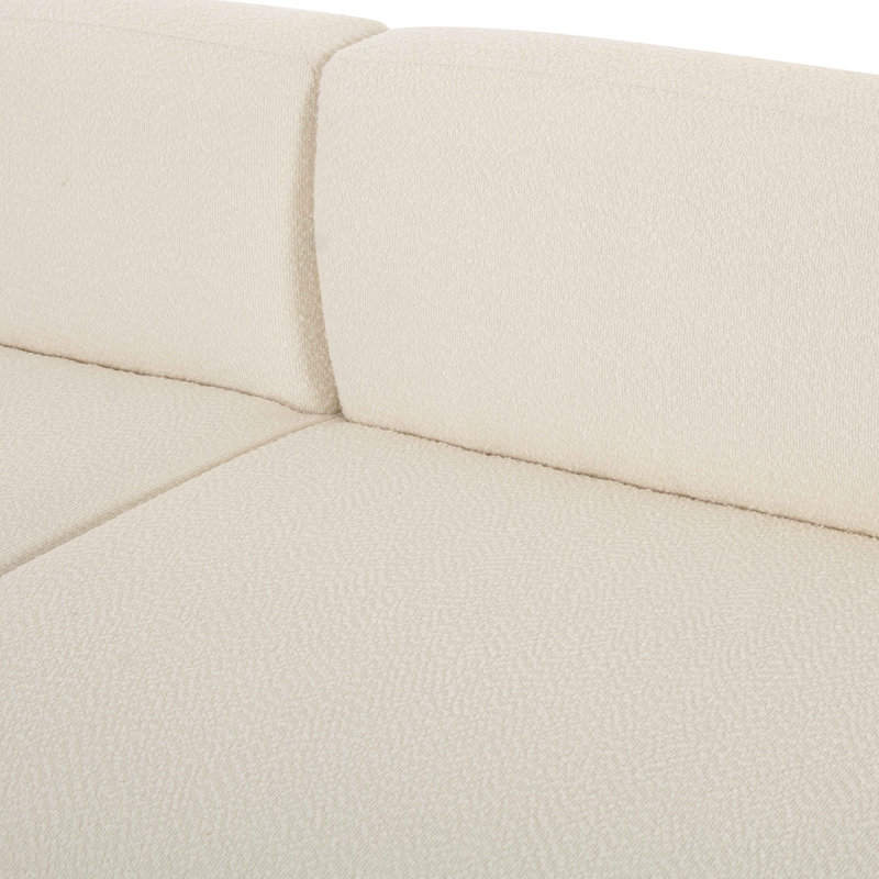 Tov Furniture Broohah Cream Boucle Sofa, Cream Boucle