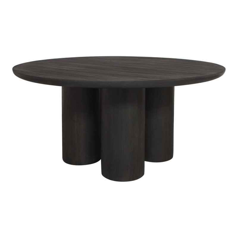 Fredrikstad 63” Solid Wood Round Dining Table